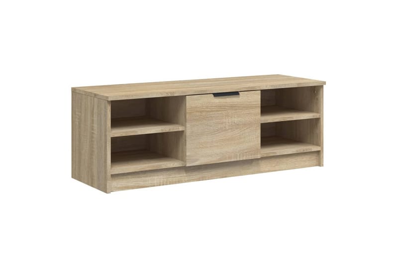 beBasic TV-benk sonoma eik 102x35,5x36,5 cm konstruert tre - Brun - Møbler - Mediamøbel & tv møbel - TV-benk & mediabenk