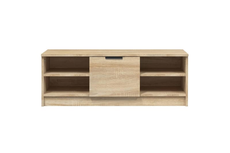 beBasic TV-benk sonoma eik 102x35,5x36,5 cm konstruert tre - Brun - Møbler - Mediamøbel & tv møbel - TV-benk & mediabenk