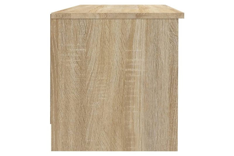 beBasic TV-benk sonoma eik 102x35,5x36,5 cm konstruert tre - Brun - Møbler - Mediamøbel & tv møbel - TV-benk & mediabenk