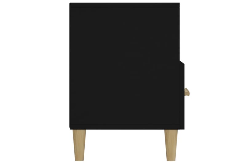 beBasic TV-benk svart 102x36x50 cm konstruert tre - Svart - Møbler - Mediamøbel & tv møbel - TV-benk & mediabenk