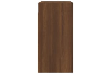 beBasic TV-benker 2 stk brun eik 30,5x30x60 cm konstruert tre - Brun - Møbler - Mediamøbel & tv møbel - TV-benk & mediabenk