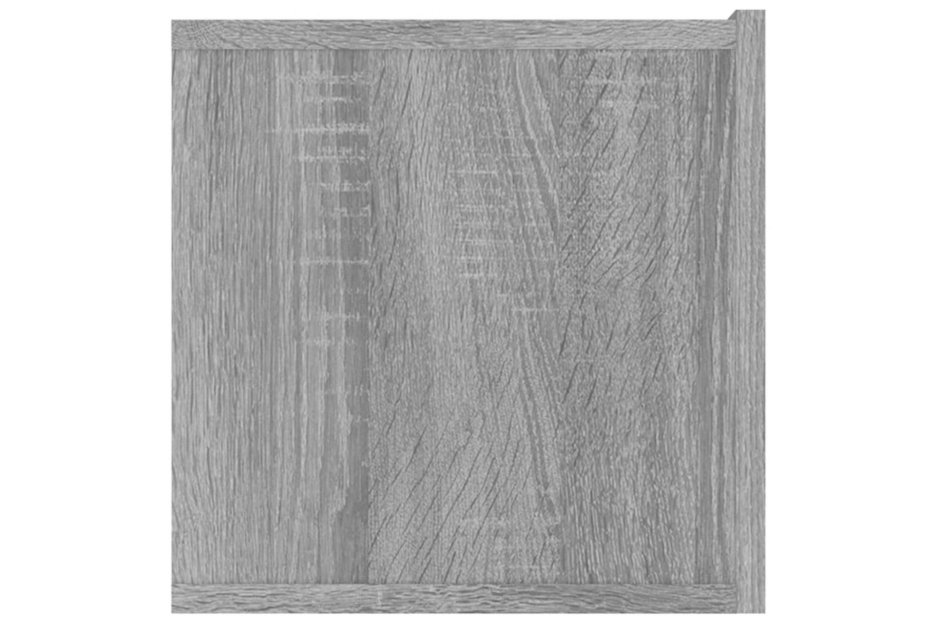 beBasic TV-benker 2 stk grå sonoma 80x30x30 cm konstruert tre - GrÃ¥ - Møbler - Mediamøbel & tv møbel - TV-benk & mediabenk