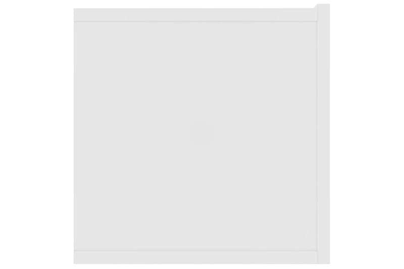 beBasic TV-benker 2 stk hvit 80x30x30 cm konstruert tre - Hvit - Møbler - Mediamøbel & tv møbel - TV-benk & mediabenk