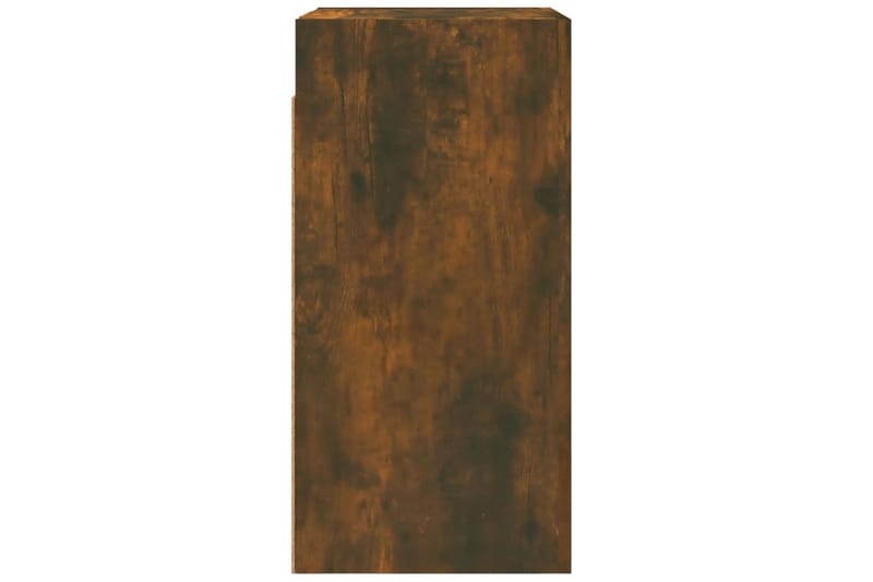 beBasic TV-benker 2 stk røkt eik 30,5x30x60 cm konstruert tre - Brun - Møbler - Mediamøbel & tv møbel - TV-benk & mediabenk