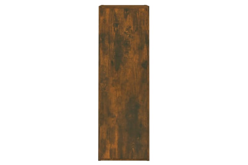 beBasic TV-benker 2 stk røkt eik 30,5x30x90 cm konstruert tre - Brun - Møbler - Mediamøbel & tv møbel - TV-benk & mediabenk