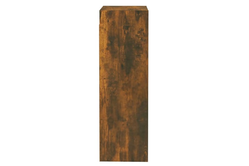 beBasic TV-benker 2 stk røkt eik 30,5x30x90 cm konstruert tre - Brun - Møbler - Mediamøbel & tv møbel - TV-benk & mediabenk