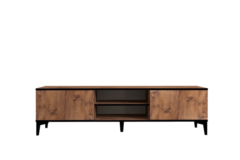 Begi TV-benk 180 cm, Brun/Svart