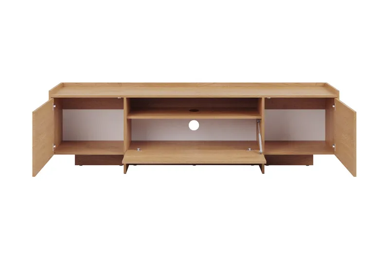 Bellia Tv-Skap 197x38 cm - Brun - Møbler - Mediamøbel & tv møbel - TV-skap