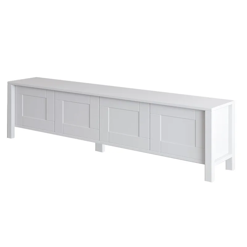 Belor TV-benk 160x45x35 cm, Hvit