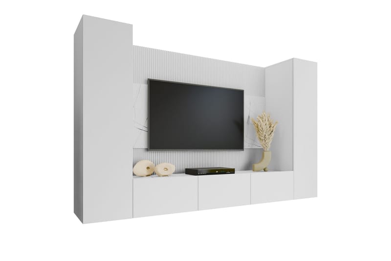 Bernice Tv-Skap 260x38 cm - Grønn - Møbler - Mediamøbel & tv møbel - TV-skap