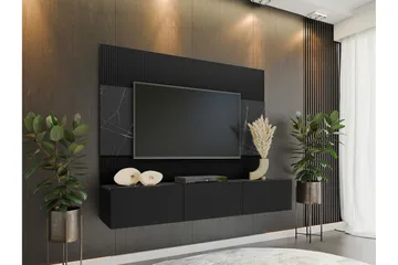Bernice TV-skap 38x150 cm - Svart - Møbler - Mediamøbel & tv møbel - TV-møbelsett
