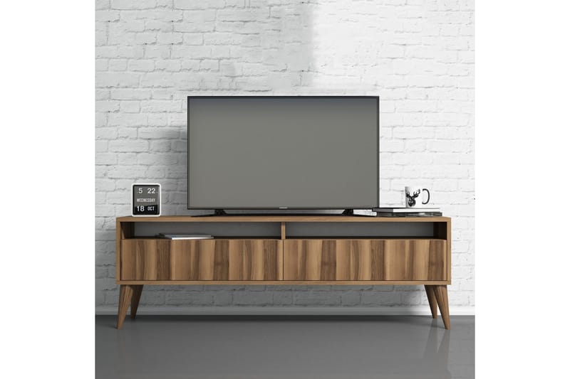 Bexheti TV-benk 150 cm - Valnøtt - Møbler - Mediamøbel & tv møbel - TV-benk & mediabenk