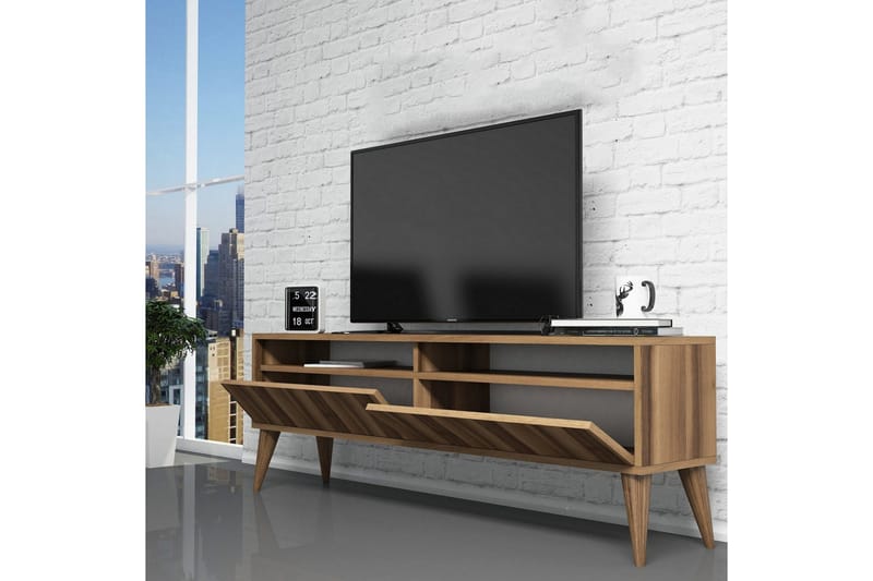 Bexheti TV-benk 150 cm - Valnøtt - Møbler - Mediamøbel & tv møbel - TV-benk & mediabenk