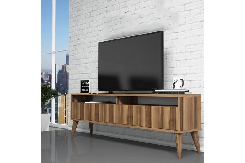 Bexheti TV-benk 150 cm - Valnøtt - Møbler - Mediamøbel & tv møbel - TV-benk & mediabenk