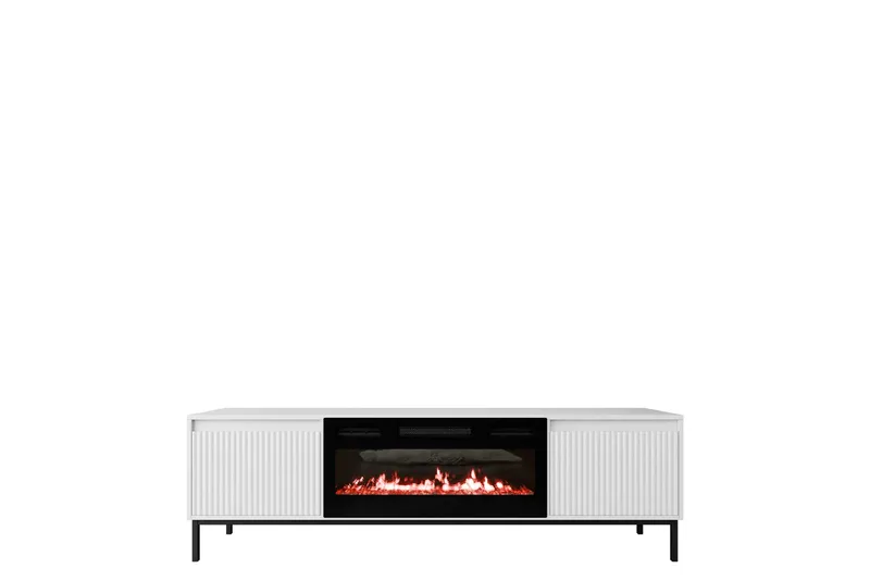 Bjurholm TV-benk 174 cm, Hvit