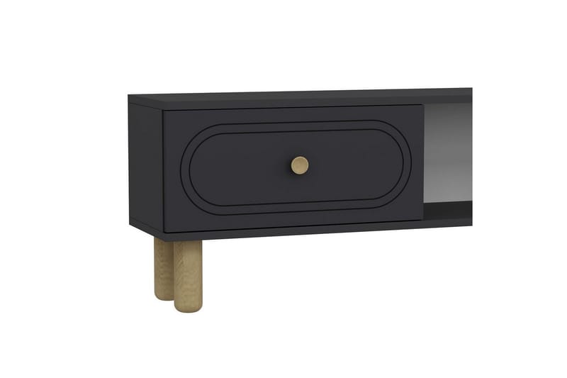 Bohem TV-benk 150x30 cm - Antrasitt - Møbler - Mediamøbel & tv møbel - Mediestativ & veggfeste