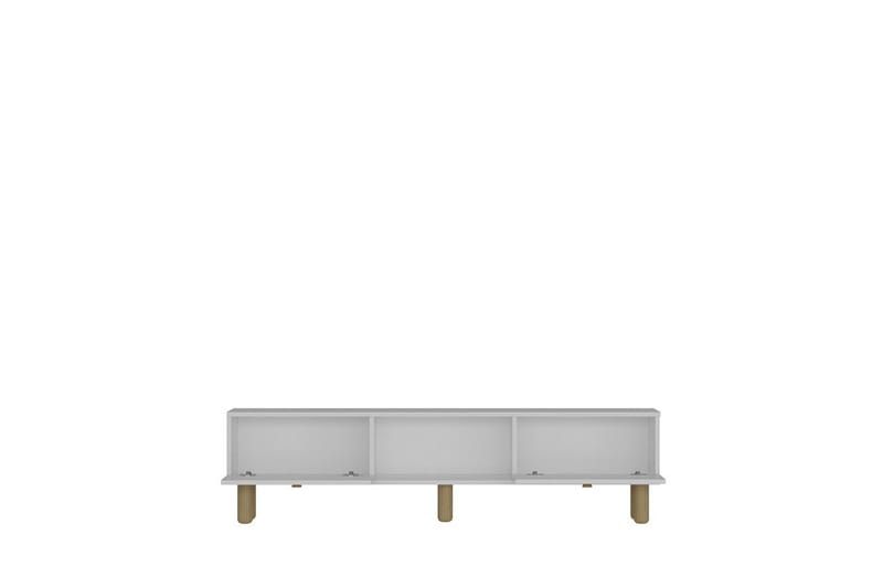 Bohem TV-benk 150x30 cm - Hvit - Møbler - Mediamøbel & tv møbel - Mediestativ & veggfeste