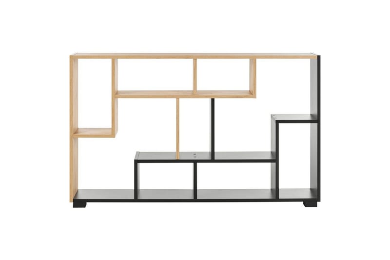 Bokhylle Alma Lyst tre, svart - Lyst tre, svart - Oppbevaring - Hyller - Bokhylle