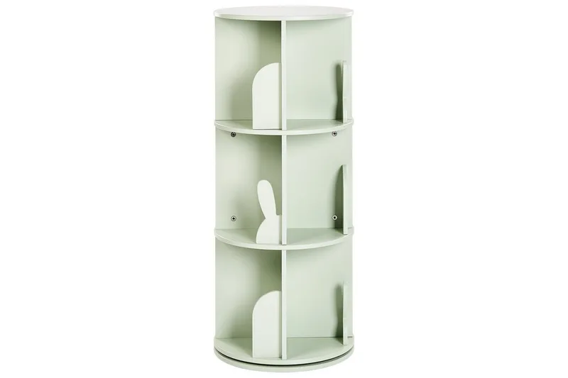 Bokhylle Caney Grønn - Grønn - Møbler - Barnemøbler - Oppbevaring barnerom - Hylle barnerom
