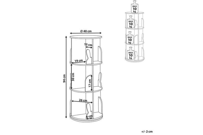 Bokhylle Caney Grønn - Grønn - Møbler - Barnemøbler - Oppbevaring barnerom - Hylle barnerom