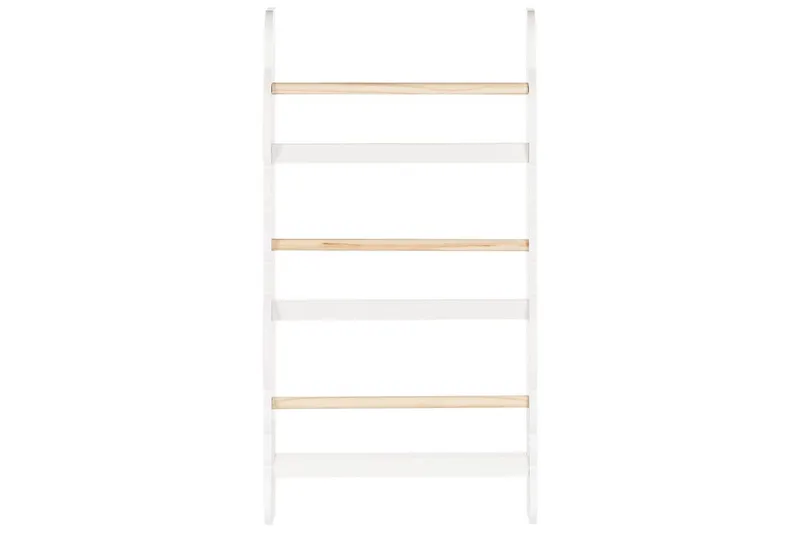 Bokhylle Rigolet Hvit, lyst tre - Hvit, lyst tre - Oppbevaring - Hyller - Bokhylle