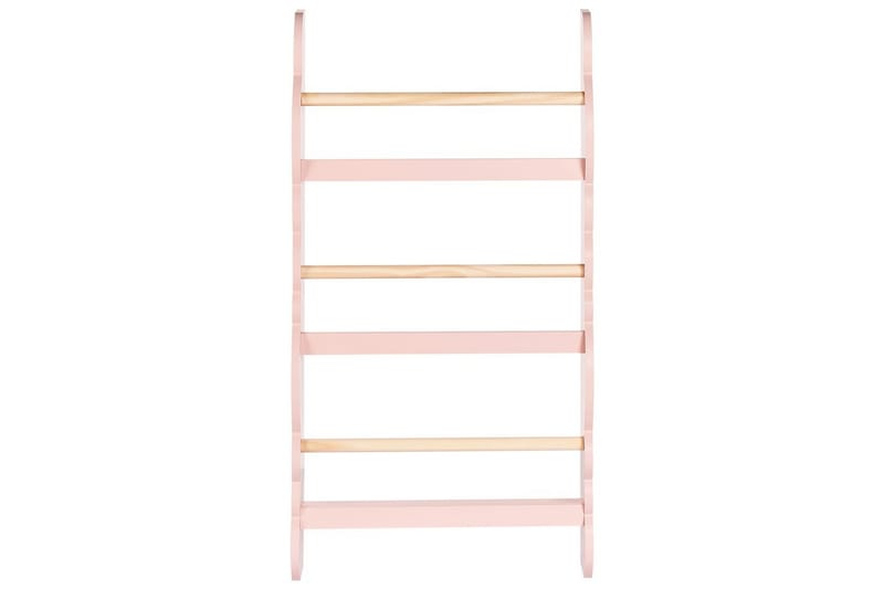 Bokhylle Rigolet Rosa, lyst tre - Rosa, lyst tre - Oppbevaring - Hyller - Bokhylle