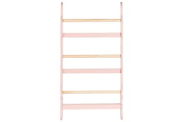 Bokhylle Rigolet Rosa, lyst tre - Rosa, lyst tre - Møbler - Barnemøbler - Oppbevaring barnerom - Hylle barnerom - Bokhylle barn