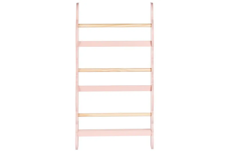 Bokhylle Rigolet Rosa, lyst tre - Rosa, lyst tre - Møbler - Barnemøbler - Oppbevaring barnerom - Hylle barnerom - Bokhylle barn