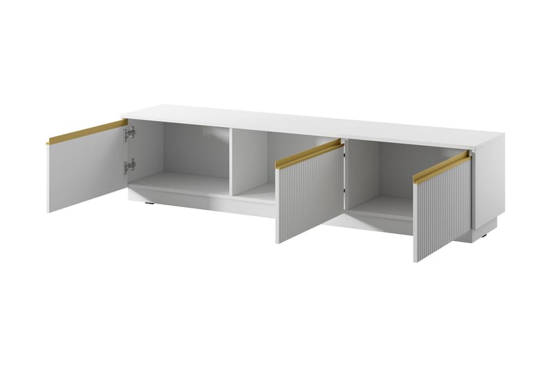 Bolstan TV-benk 182 cm - Hvit - Møbler - Mediamøbel & tv møbel - TV-benk & mediabenk