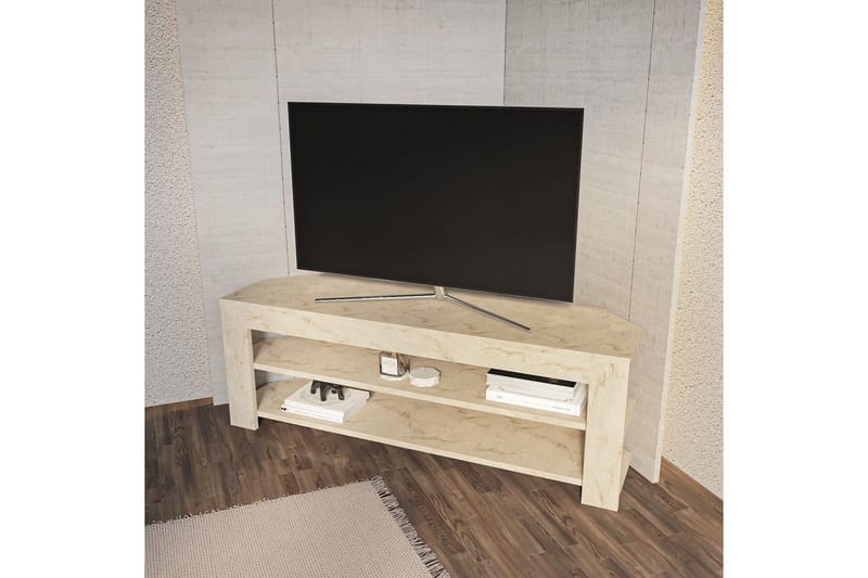 Bralyn TV-benk 120 cm - Travertin - Møbler - Mediamøbel & tv møbel - TV-benk & mediabenk