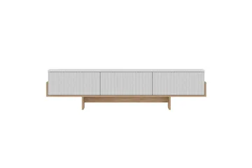 Brin TV-benk 180 cm - Natur/Hvit - Møbler - Mediamøbel & tv møbel - TV-benk & mediabenk