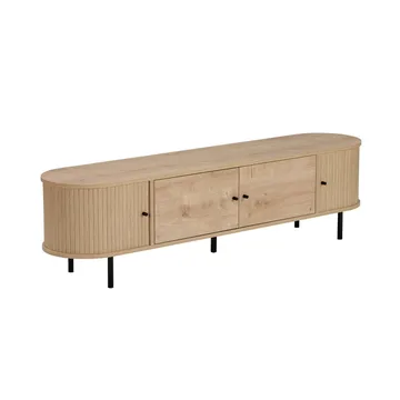 Bryric TV-benk 180 cm - Sapphire Oak/Svart - Møbler - Mediamøbel & tv møbel - TV-benk & mediabenk