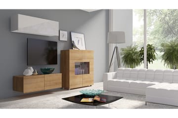 Calabrini TV-møbel - Beige / Grå - Møbler - Mediamøbel & tv møbel - TV-møbelsett