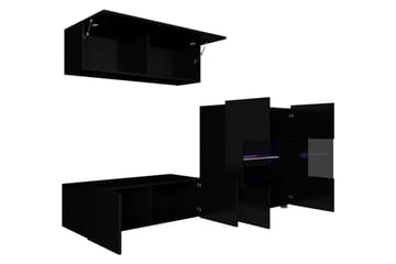 Calabrini TV-møbel - Beige / Grå - Møbler - Mediamøbel & tv møbel - TV-møbelsett