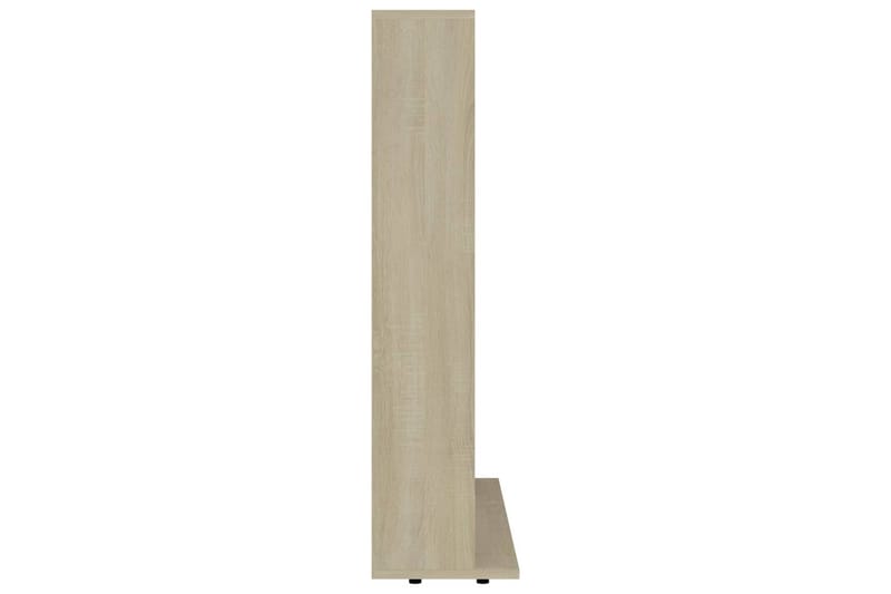 CD-skap sonoma eik 102x16x89,5 cm sponplate - Møbler - Mediamøbel & tv møbel - CD-hylle & DVD-hylle