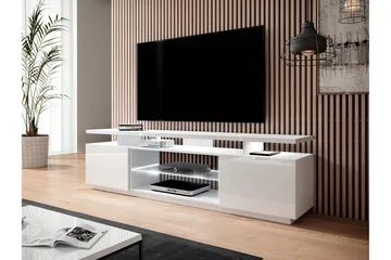 Ceasar TV-benk 180 cm - Hvit - Møbler - Mediamøbel & tv møbel - TV-benk & mediabenk
