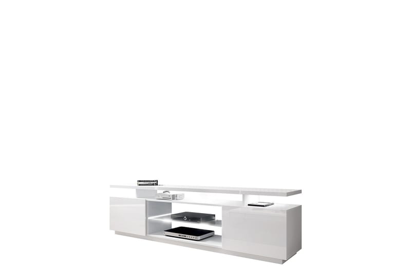 Ceasar TV-benk 180 cm - Hvit - Møbler - Mediamøbel & tv møbel - TV-benk & mediabenk
