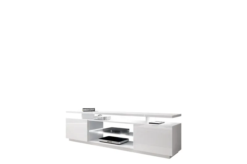 Ceasar TV-benk 180 cm, Hvit