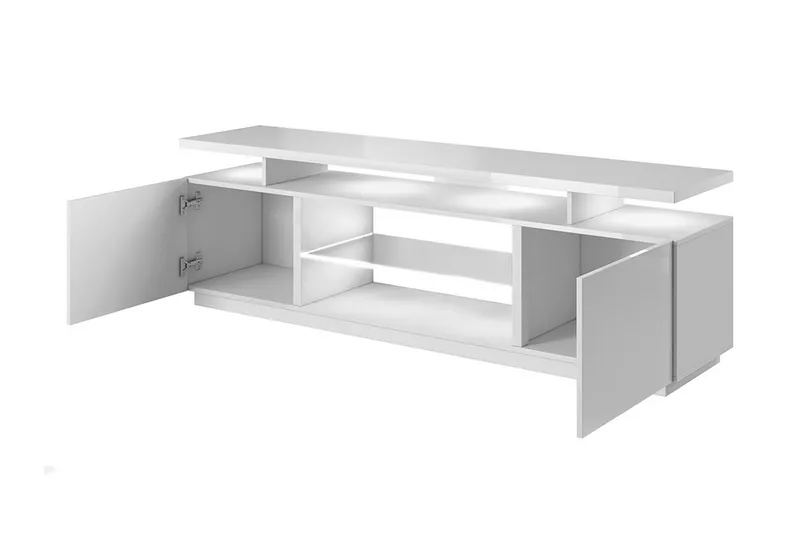 Ceasar TV-benk 180 cm - Svart - Møbler - Mediamøbel & tv møbel - TV-benk & mediabenk