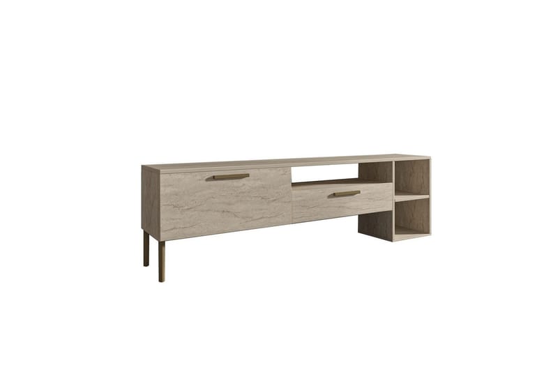 Chaclla TV-benk 150 cm - Beige - Møbler - Mediamøbel & tv møbel - TV-benk & mediabenk