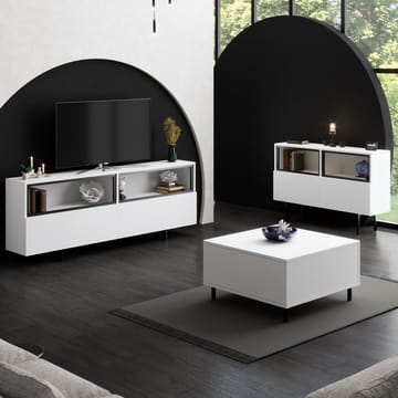 Cielieucel TV-benk 180 cm - Hvit - Møbler - Mediamøbel & tv møbel - TV-benk & mediabenk