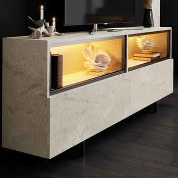 Cielieucel TV-benk 180 cm - Travertin - Møbler - Mediamøbel & tv møbel - TV-benk & mediabenk