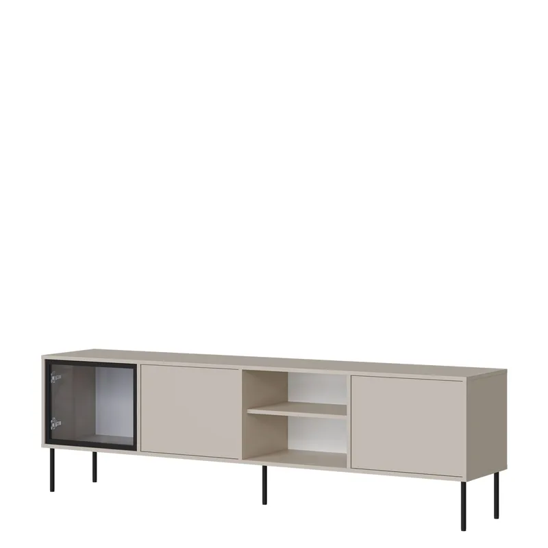 Claven TV-benk 201 cm - beige - Møbler - Mediamøbel & tv møbel - TV-benk & mediabenk