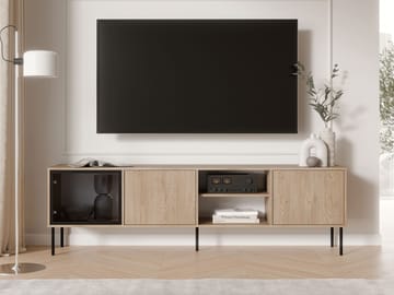 Claven TV-benk 201 cm - brun - Møbler - Mediamøbel & tv møbel - TV-benk & mediabenk
