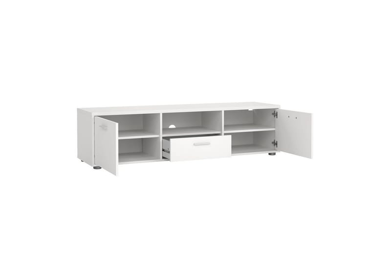 Cristian TV-benk 147 cm - Hvit - Møbler - Mediamøbel & tv møbel - TV-benk & mediabenk