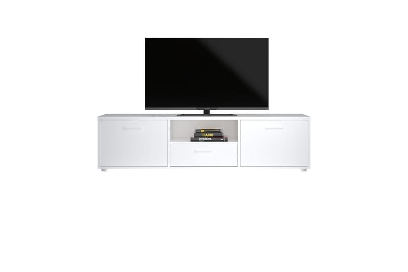 Cristian TV-benk 147 cm - Hvit - Møbler - Mediamøbel & tv møbel - TV-benk & mediabenk