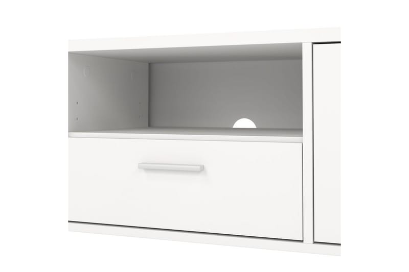 Cristian TV-benk 147 cm - Hvit - Møbler - Mediamøbel & tv møbel - TV-benk & mediabenk