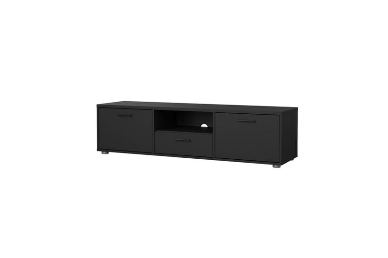 Cristian TV-benk 147 cm - Svart - Møbler - Mediamøbel & tv møbel - TV-benk & mediabenk