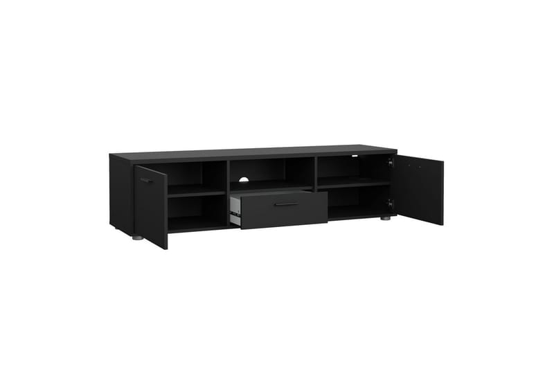 Cristian TV-benk 147 cm - Svart - Møbler - Mediamøbel & tv møbel - TV-benk & mediabenk