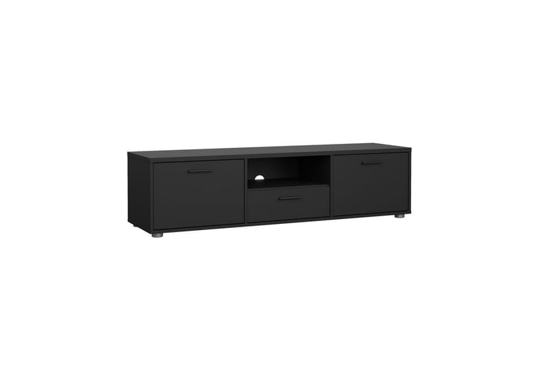 Cristian TV-benk 147 cm - Svart - Møbler - Mediamøbel & tv møbel - TV-benk & mediabenk